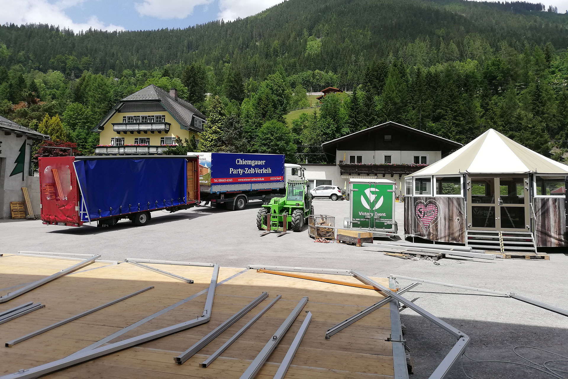 Chiemgauer Partyzelt-Verleih